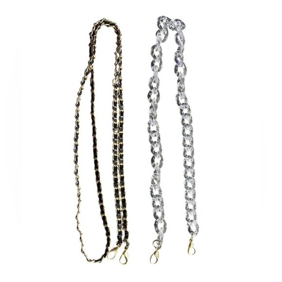 Paris Novelty Acrylic Crossbody Perfume Bottle Purse - Picture 7 of 7